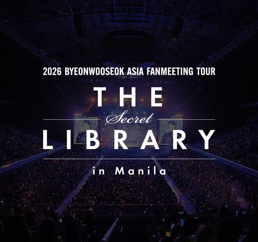 2026 ByeonWooSeok Asia Fanmeeting Tour <The Secret Library> in Manila