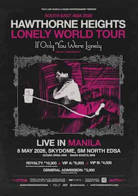 Hawthorne Heights turns Manila into emo time capsule with long awaited first Manila show