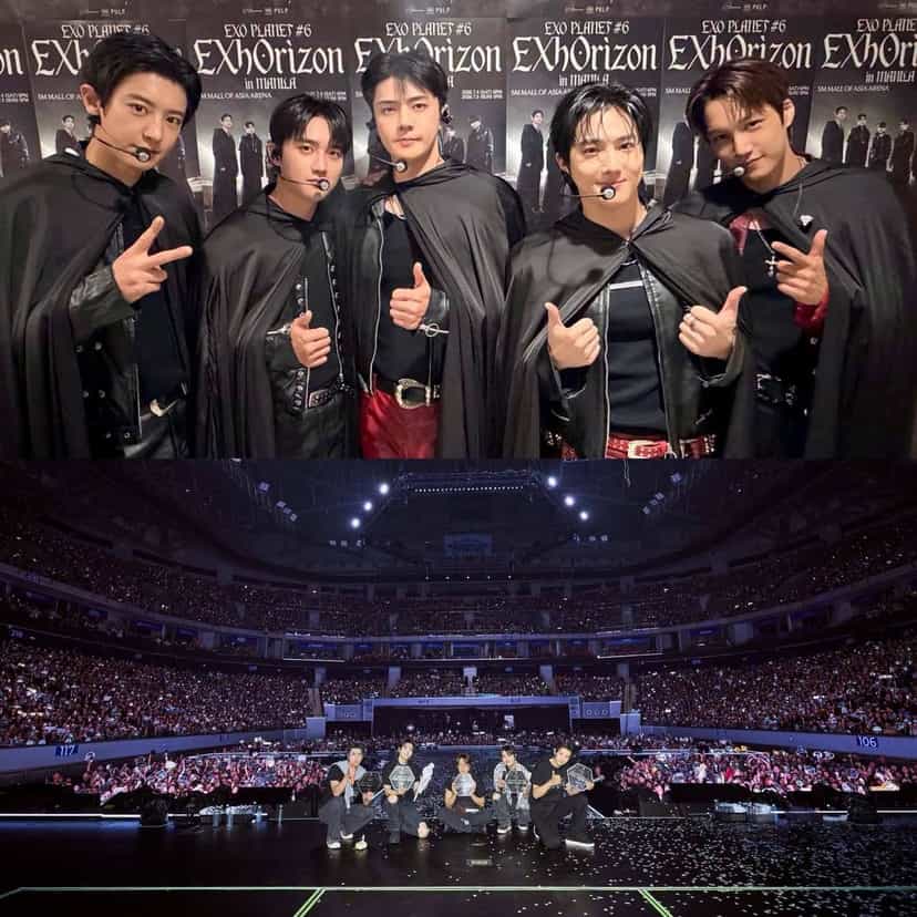 Seven years after their last EXO PLANET in the Philippines, EXO finally returned to the Philippine concert stage as Day 1 of EXO PLANET #6 – EXhOrizon in MANILA unfolded at the MOA Arena.