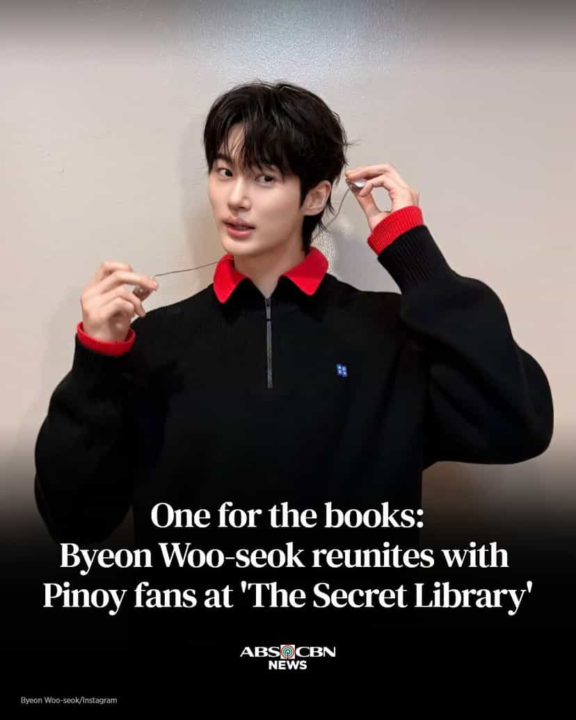 One for the books: Byeon Woo-seok reunites with Pinoy fans at 'The Secret Library'